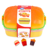 4D Fast Food Gummy Hamburger Box - 100g/box